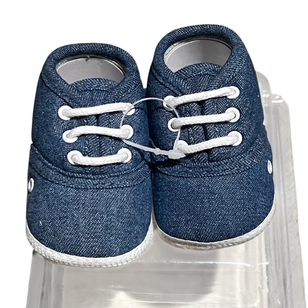 Vintage Carter’s Starters Crib Denim Blue Shoes